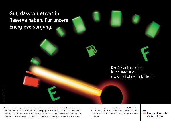 Deutsche Steinkohle bedeutet Versorgungssicherheit !