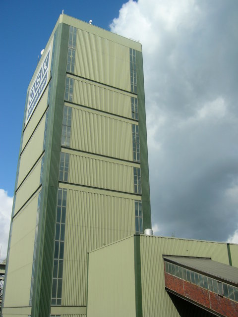 The winding tower of Lippe colliery !