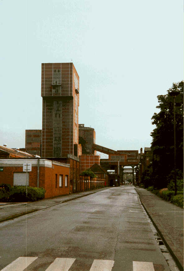 Heinrich Robert colliery in the evening sun !