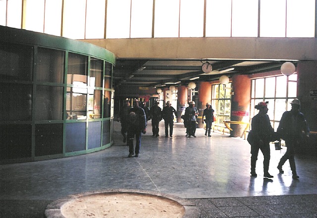 The atrium of Gardanne colliery !