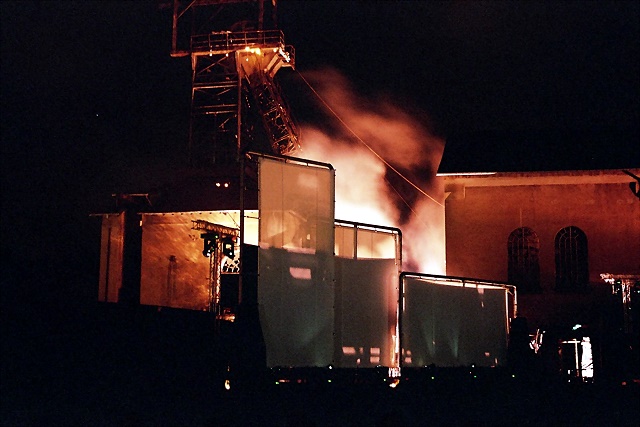 A light show at a French colliery !