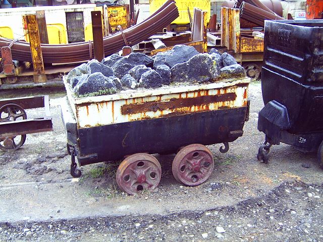 A mine car !