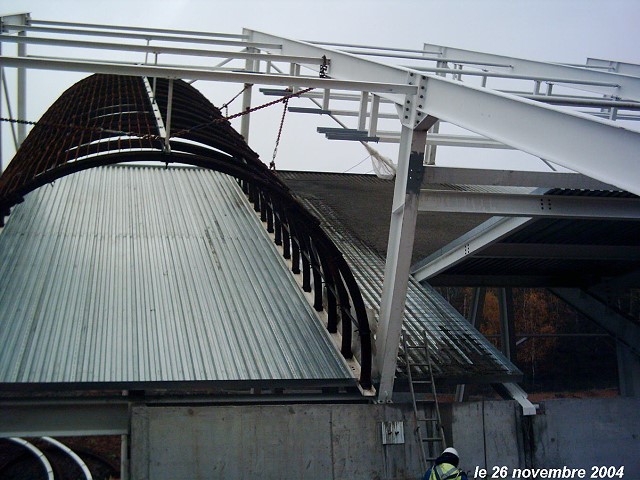 A steep roadway was built in the mining museum, as well !