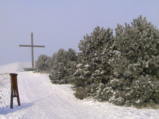 Das Kreuz auf der Halde der Zeche Prosper-Haniel !