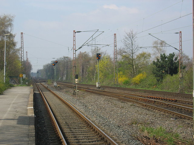 The Eastern railway station of Duisburg-Meiderich !